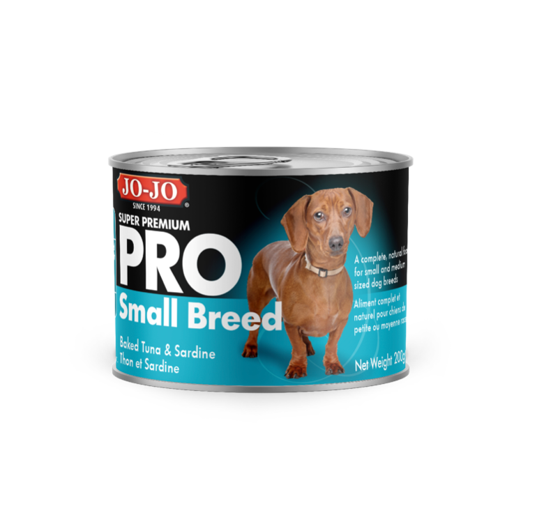 JOJO PRO Small Breed Baked Tuna & Sardine Mousse 12 x 200g